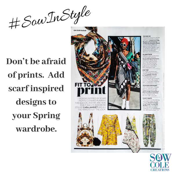 Inspired by scarves